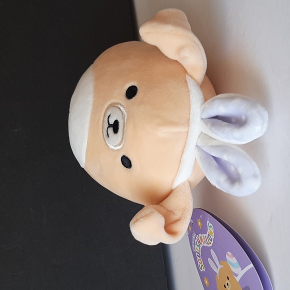 Squishmallows Stevon Golden Retriever Bunny Ears 4.5" Plush Stuffed Animal Toy - Picture 6 of 12